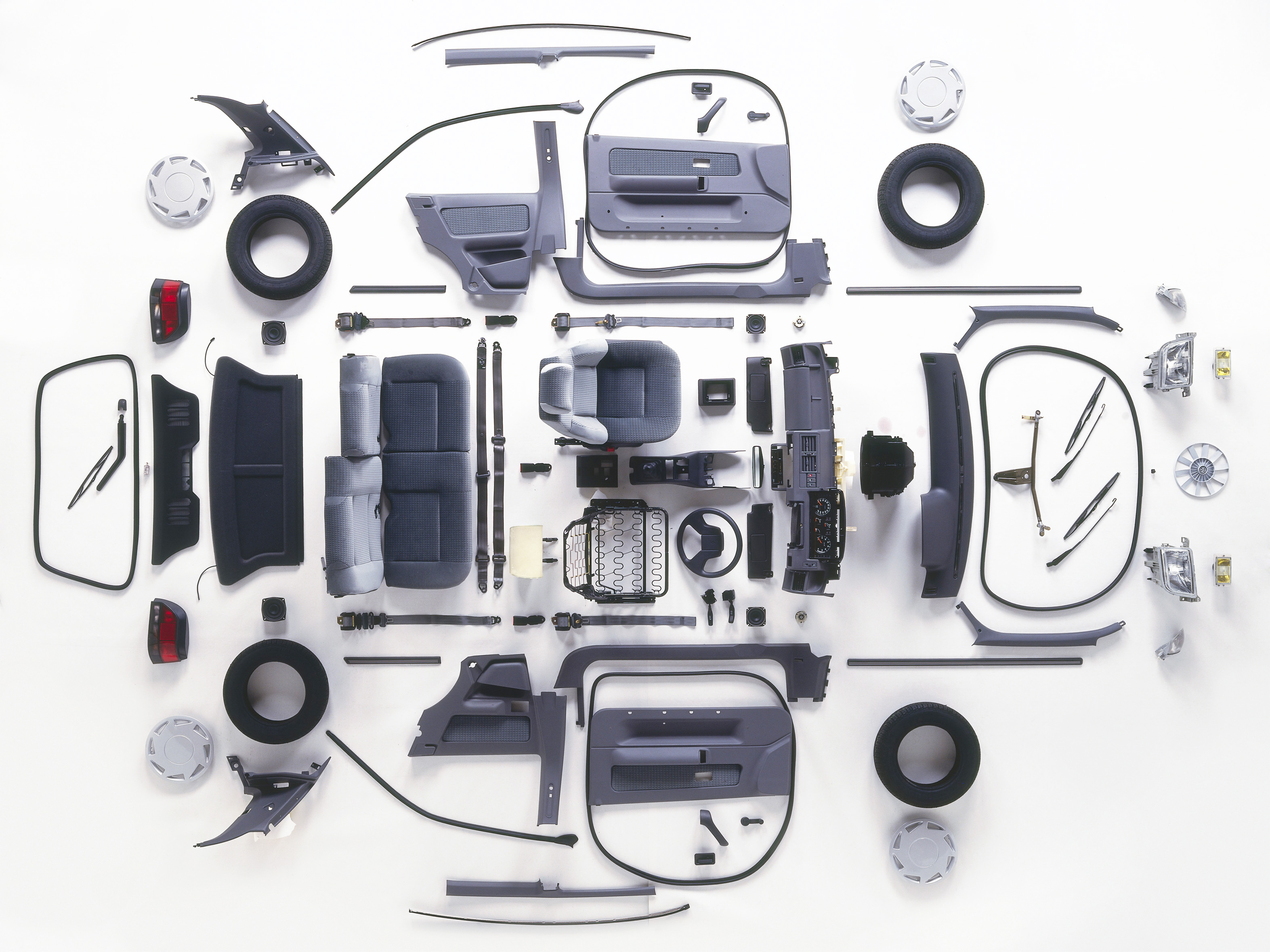 Automotive interior and exterior components