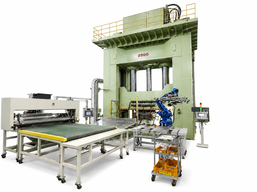 AUTO PRESS 사출기(2500T)